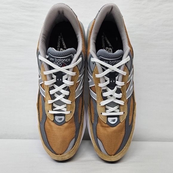 New Balance 990v6 Running Shoes Made in USA U990AB6 Brown Grey Men\'s Size 12 main image 7